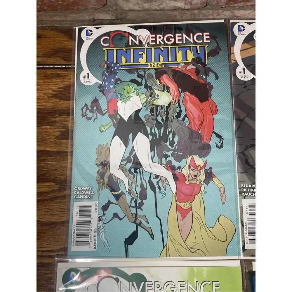 DC Comics Convergence Lot 9 Comics
